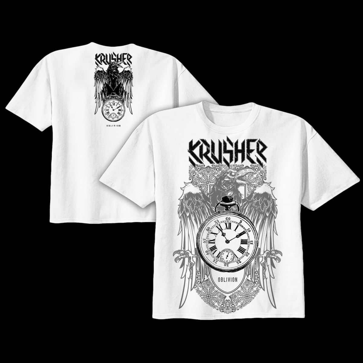 Krusher Oblivion T Shirt White